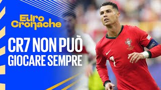 TurchiaPortogallo 03 CR7 sempre in campo NON ESISTE Spalletti ora non cambi  EuroCronache [upl. by Ardnahcal267]