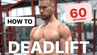 How to Deadlift 5 Simple Steps [upl. by Cis]