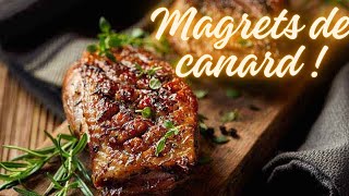 Magret de Canard Succulent Une Fusion de Saveurs à Réveiller les Papilles MagretDeCanard Recette [upl. by Seira]