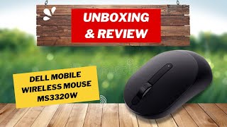 Best Wireless Mouse  DELL Mobile Wireless Mouse MS3320W Unboxing amp Review  CRAZY STATION [upl. by Herzberg596]