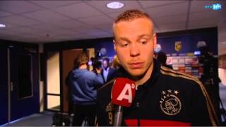 Ajacied Kolbeinn Sigthórsson na het 11 gelijkspel tegen Vitesse [upl. by Hynes]