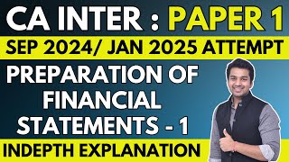 Ch 11 Unit 1 Preparation of Financial Statements  1  CA Inter Advanced Accounting  CA Parag Gupta [upl. by Else759]