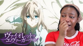 MOST EMOTIONAL FIRST EPISODE VIOLET EVERGARDEN REACTIONREVIEW FIRST TIME REACTING [upl. by Bigod]