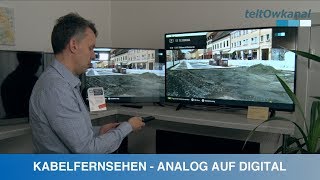 KABELFERNSEHEN  ANALOG AUF DIGITAL [upl. by Linden]