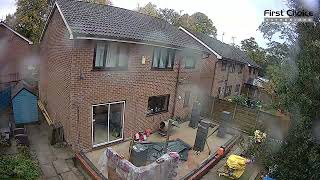 Single Storey Extension 7 x 35 metres time lapse foundation up [upl. by Eenwat661]