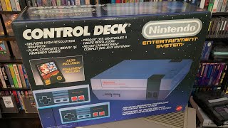 Retro Unboxing  Mattel Control Deck NES  ASMR [upl. by Ahtiek]