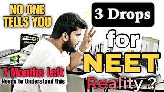 3rd Drop Reality  7 Months Left For NEET25  Dont Do This Again 😤  NEET Mentorship [upl. by Maggs]