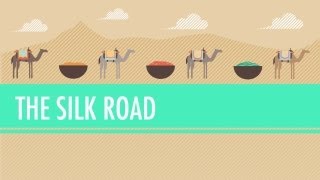 The Silk Road and Ancient Trade Crash Course World History 9 [upl. by Aivart515]