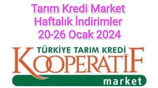 Tarım Kredi Market Haftalık İndirimler 20 26 Ocak 2024 [upl. by Garreth804]