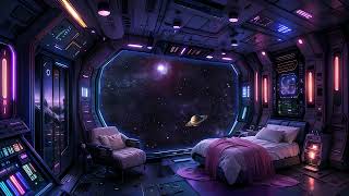 Space Bedroom with Smooth Pink and Blue Noise Sounds  Relaxing Brown Noise Space Sounds  6 hours [upl. by Julianne]