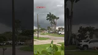 Apparent tornado spotted in Palm Beach County [upl. by Mariko]