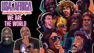 USA for Africa  We Are the World Reaction A Talented Ensemble Superstars  Quincy Jones [upl. by Martainn]