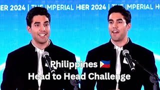 BREAKING NEWS MISTER WORLD 2024 PHILIPPINES KIRK BONDAD DROP JAW JUDGES IN HEAD TO HEAD CHALLENGE🇵🇭 [upl. by Hepsibah149]