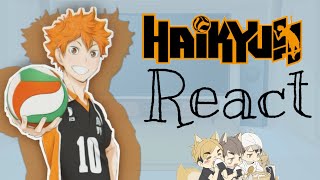 Team Inarizaki reaction to Hinata Shoyo AtsuHina Haikyuu [upl. by Kenwrick249]