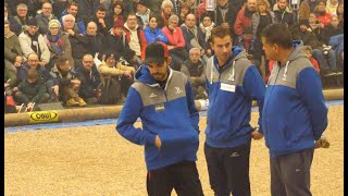 National de Tours à pétanque  Finale  Rocher vs Jacquet [upl. by Silletram]