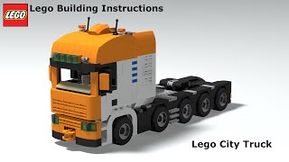 Lego Building Instructions Lego City Truck 48 [upl. by Johannes991]