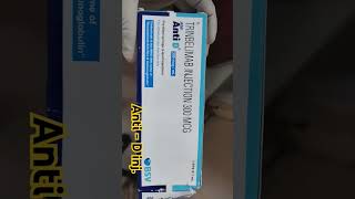 Anti  D injection In pre filled syringe [upl. by Nanerb]