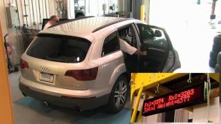 Audi Q7 TDI Towing Power [upl. by Gambell]