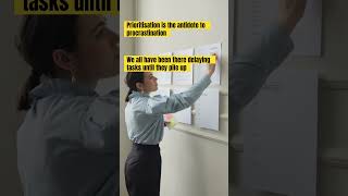 Prioritisation is antidote to procrastination motivational ytshort shorts viralvideo [upl. by Clorinda]