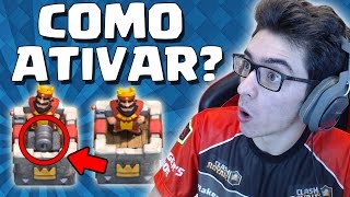 COMO ATIVAR A SUA PRÓPRIA TORRE DO REI DICA AVANÇADA NO CLASH ROYALE [upl. by Auqined]