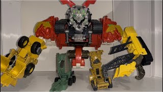 Transformers revenge of the fallen supreme class combiner devastator review 2009 ROTF movie [upl. by Aiblis]