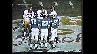 1970 Peach Bowl Film North Carolina vs Arizona State [upl. by Lock174]