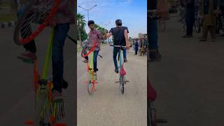 Cycle wheeling videos  cycle Pakistan  shorts wheeling [upl. by Alma790]