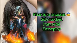 Immortal solo ranked Phantom Assassin Carry [upl. by Old]