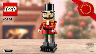 LEGO instructions  Seasonal  40254  Nutcracker [upl. by Gerrald]