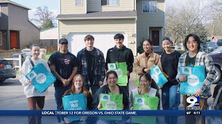 Oregon State University students helping to fight hunger with Corvallis Food Project [upl. by Eibloc]