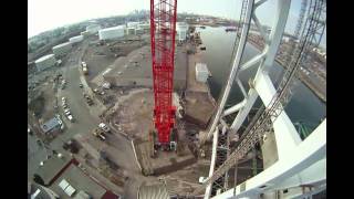 Building the Chelsea Street Bridge  Sheave Lift [upl. by Garvy]