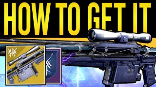 Destiny 2  How to Get CLOUDSTRIKE Exotic Sniper Rifle  Unlock amp Farming Guide Beyond Light [upl. by Maryjane195]