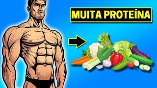 12 VEGETAIS QUE VOCÊ DEVE COMER QUE SÃO RICOS EM PROTEÍNA E AJUDAM A CONSTRUIR MUSCULOS ALIMENTOS [upl. by Mallorie]