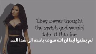 Katy Perry  Swish Swish feat Nicki Minaj  Arabic Lyricsمترجمة عربي [upl. by Notreve]