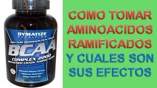 Aminoacidos Para Aumentar Masa Muscular  Suplemento BCAA [upl. by Arlynne]