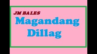 MAGANDANG DILAG  JM BALES KARAOKE VERSION [upl. by Fransen824]