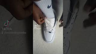 Lace the air force 1s sneakers [upl. by Westbrook125]