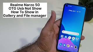 Realme Narzo 50 OTG Usb Not Working Or Not Show [upl. by Llewkcor624]