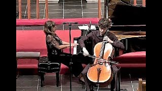 Heifetz On Tour CPE Bach Cello Concerto Wq 172 II amp iii  Benjamin Maxwell amp Dina Vainshtein [upl. by Othilie]