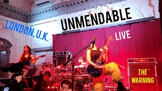 The Warning  Unmendable  London  4K  052923 thewarningrockband london livemusic martintw [upl. by Sisco213]