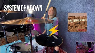 Toxicity  System Of A Down  Drum Cover by Kristina Rybalchenko [upl. by Ehcram212]