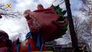 Kop carnavalswagen Vinkel breekt af [upl. by Ssilb499]