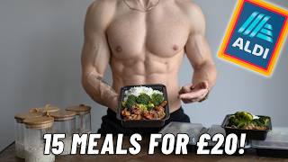 Simple High Protein Meal Prep on a Budget Breakfast Lunch amp Dinner under £20 [upl. by Cristal]