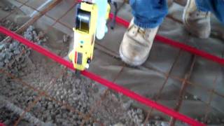 RADIANT FLOOR INSTALLATION PEX GUN WWWPEXGUNCOM [upl. by Glarum39]