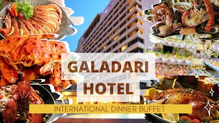 International dinner buffet  Galadari hotel Colombo  Unlimited foods  தமிழ் food review [upl. by Innavoj]