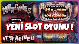 SLOT OYUNLARI NO LIMIT CITY  YENİ SLOT OYUNU MUNCHIES slotoyunları slots casino [upl. by Ijic]