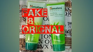 Himalaya Face wash Difference Fake vs Orignal [upl. by Jegger]