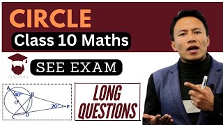 Class 10 Maths Circle in Nepali  Long Questions amp Solutions  SEE Exam Preparation  Gurubaa [upl. by Aniala]