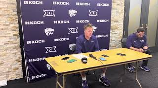 Kansas State Football  DE Brendan Mott Press Conference  Oct 13 Colorado [upl. by Enorel]