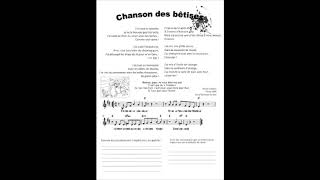 Chanson des bêtises [upl. by Bard15]